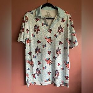 RSVLTS WWE macho man Randy savage polo M